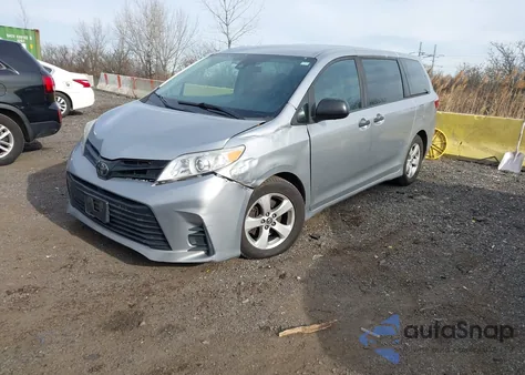 2018 Toyota Sienna L 7 Passenger from USA, damaged, VIN 5TDZZ3DC8JS959924